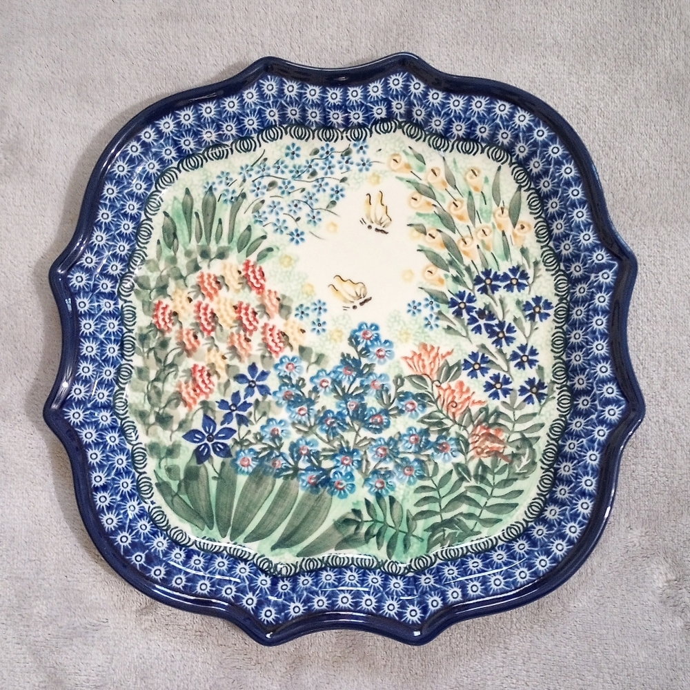 Ceramika Artystyczna Polish Pottery Special Edition 8 Point Plate 2008